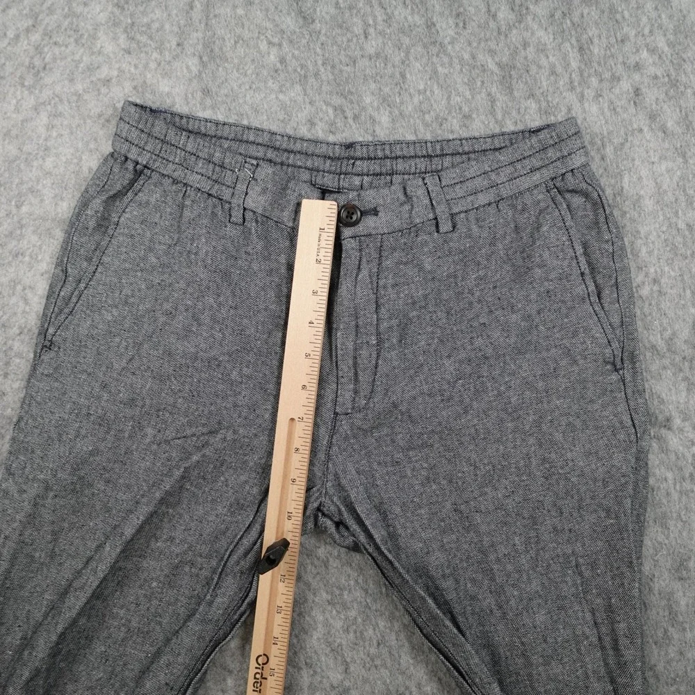 Banana Republic Pants Mens 31x32 (Actual 30x28) Blue Athletic Linen Preppy Navy